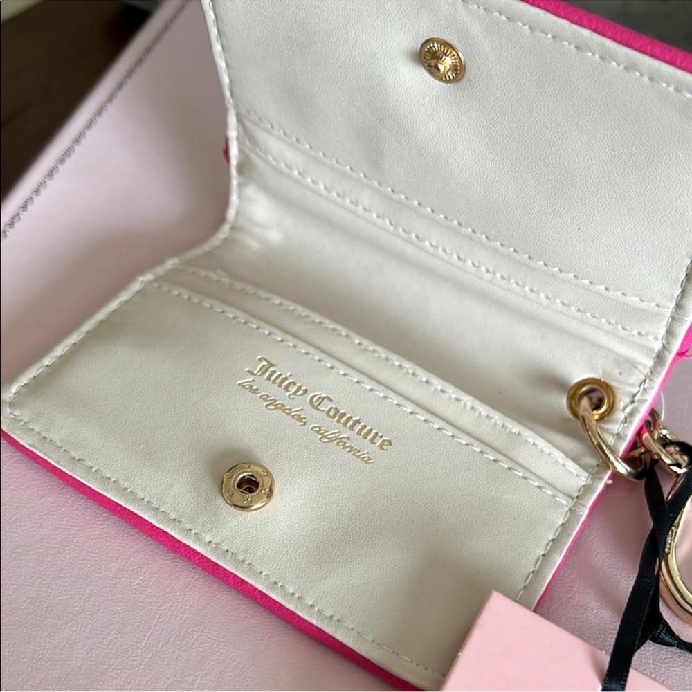 Juicy Couture Hot Pink Card Holder wallet - Picture 9 of 12